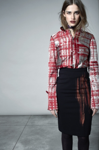 Fay blouson  and Bessie skirt