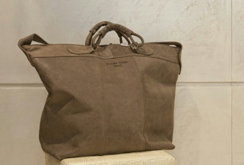 Borsone Big da viaggio Severe Gusts Italy in pelle di agnello puro.